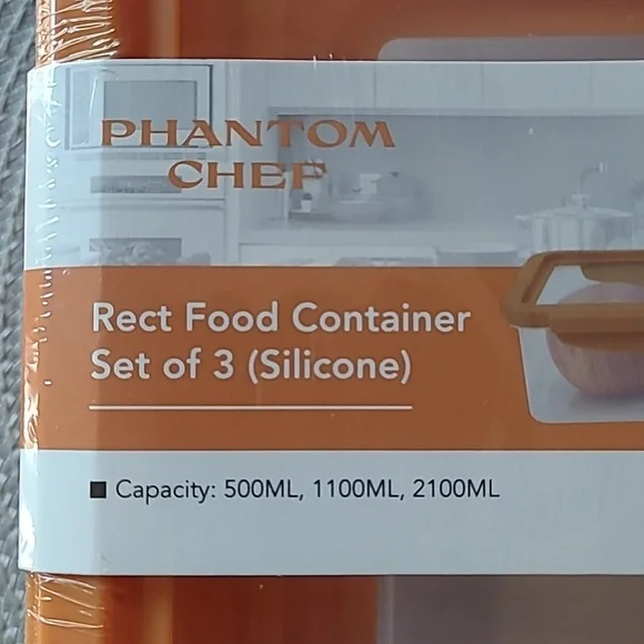 Rectangle Food Container Set - Picture 4 of 7